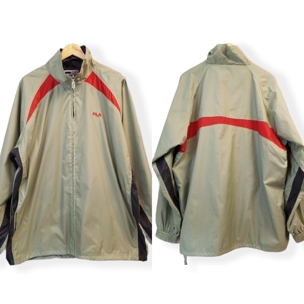 {XL} Fila Men's Windbreaker Full Zip Jacket